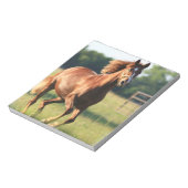 Kastaniengalopp Notizblock (Rotiert)