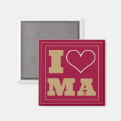 Kastaniengebirge (MA) Party Kühlschrankmagnet beob (Vorderseite/Rückseite)