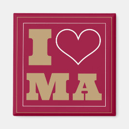 Kastaniengebirge (MA) Party Kühlschrankmagnet beob