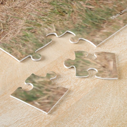 Kastanienmane und Schwanz fließen Puzzle (Seite)