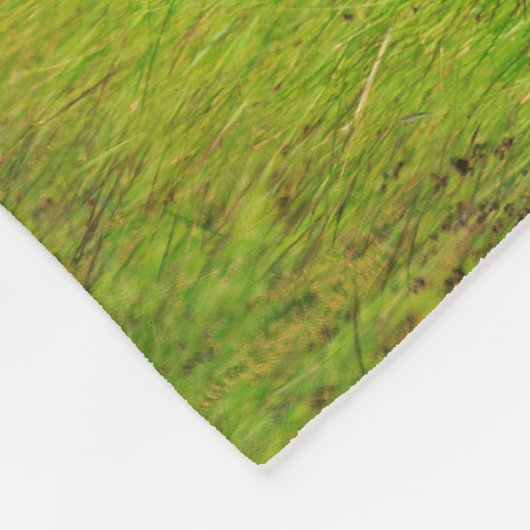 Kastanienmare Fleecedecke (Ecke)