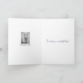 Kastanienmare mit Pferdepapa der Blonde Karte (Innenseite)