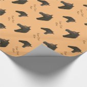 Kastanienmatte Geschenkpapier (Ecke)