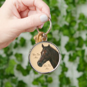 Kastanienmatte schlüsselanhänger (Hand)