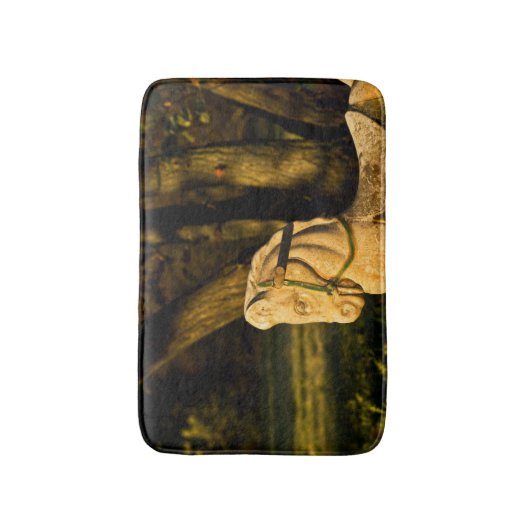 Kastanienpferd Badematte (Vorderseite Vertikal)