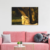 Kastanienpferd Leinwanddruck (Insitu (Wohnzimmer))