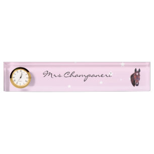 Kastanienpferd Namensplakette