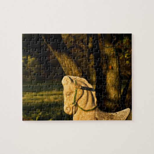 Kastanienpferd Puzzle (Horizontal)