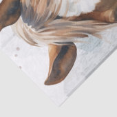 Kastanienpferd Seidenpapier (Detail)