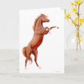 Kastanienrudel Karte (Gelbe Blume)