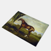 Kastanienrutsche in einer Landschaft (George Stubb Fußmatte (Schrägansicht)
