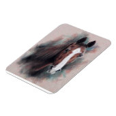 Kastanienviertel Pferdekopf Magnet (Linke Seite)