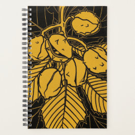 Kastanienzweig von Julie de Fleece Planer