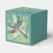 Kästchen für die Gastgeschenk Hochzeit der Libelle Geschenkschachtel (Rückseite)