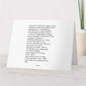 KASTEEL WESTERVELT 1729 A. de Haen drawing. card Karte (Rückseite)