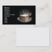 Kasten des Schatzes Visitenkarte (Vorne/Hinten)