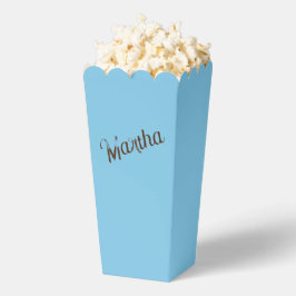 Kasten für antike Namen (Sky Blue & Copper) Geschenkschachtel