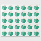 Kasten Gewebe Geschenkpapier (Flach)