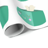 Kasten Gewebe Geschenkpapier (Rolleneckpunkt)