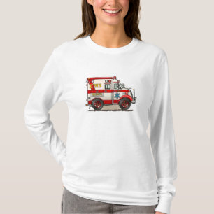 Kasten-LKW-Krankenwagen T-Shirt