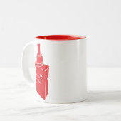 Kasten-Mod-Überraschung Zweifarbige Tasse (Vorderseite Links)