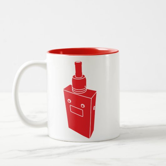 Kasten-Mod-Überraschung Zweifarbige Tasse (Links)