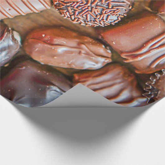 Kasten Pralinen Geschenkpapier (Ecke)