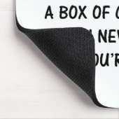 Kasten Schokoladen Mousepad (Ecke)