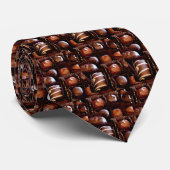 Kasten Schokoladen, verlockende Praline Krawatte (Gerollt)
