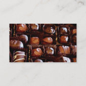 Kasten Schokoladen Visitenkarte (Rückseite)