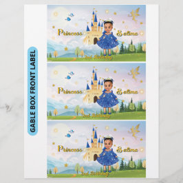 Kastenaufkleber Flyer