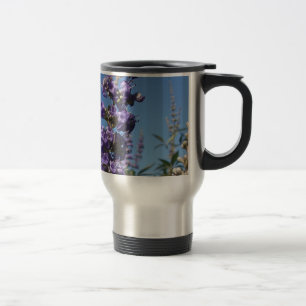 Kastenbaum Purple Blumen Reisebecher