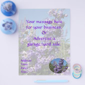 Kastenbaum Purple Flowers Flyer (Einzeln)