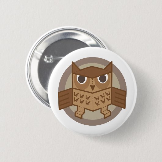 Kasteneule Button (Vorne & Hinten)