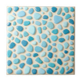 Kastenfisch-Mosaikfisch Fliese (Vorderseite)