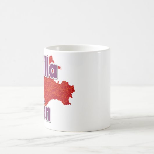 Kastilien und Leon Kaffeetasse (Mittel)