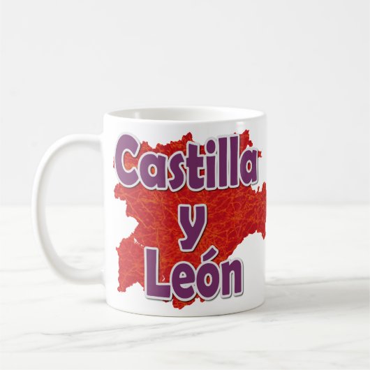 Kastilien und Leon Kaffeetasse (Links)