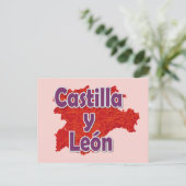 Kastilien und León Postkarte (Stehend Vorderseite)