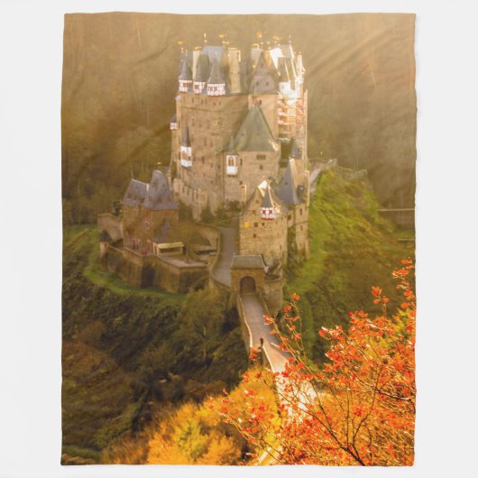 KASTLE IM AUTUM FLEECEDECKE (Vorderseite)