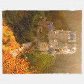 KASTLE IM AUTUM FLEECEDECKE (Vorderseite (Horizontal))