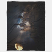 KASTLE IM MOONLIGHT FLEECEDECKE (Vorderseite)