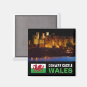 KASTLE, WALES MAGNET (Vorderseite/Rückseite)