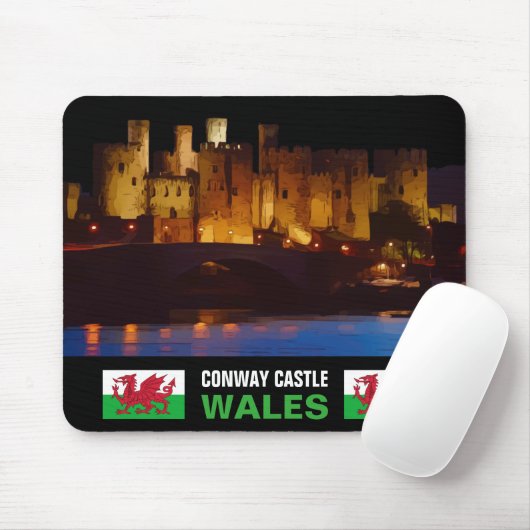 KASTLE, WALES MOUSEPAD (Mit Mouse)