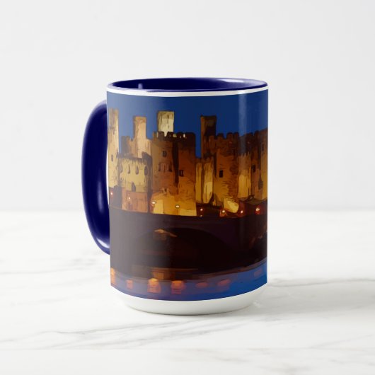 KASTLE, WALES TASSE (Vorderseite Links)
