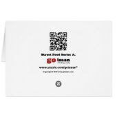 Kastnusskarte (Rückseite Horizontal)