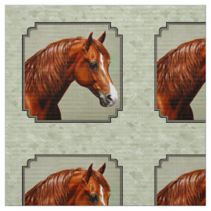 Kastnut Morgan Horse Sage Green Stoff
