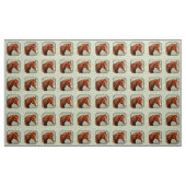 Kastnut Morgan Horse Sage Green Stoff (Yard (91,4 cm))