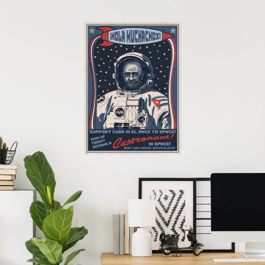 Kastronaut-LG Poster (Heimbüro)