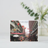 Kasturi-Gehstände Postkarte (Stehend Vorderseite)