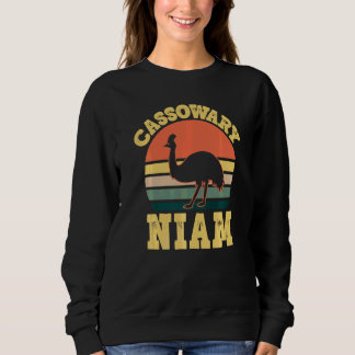 Kasuare Niam Süß Kasuar-Familienparty Hmong M Sweatshirt